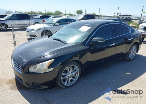 2010 Nissan Maxima 3.5 Sv from USA, damaged, VIN 1N4AA5APXAC845633